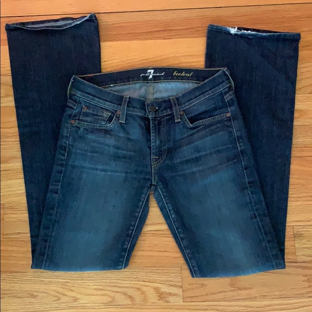 7 For All Mankind Boot Cut Denim - Picture 3 of 5